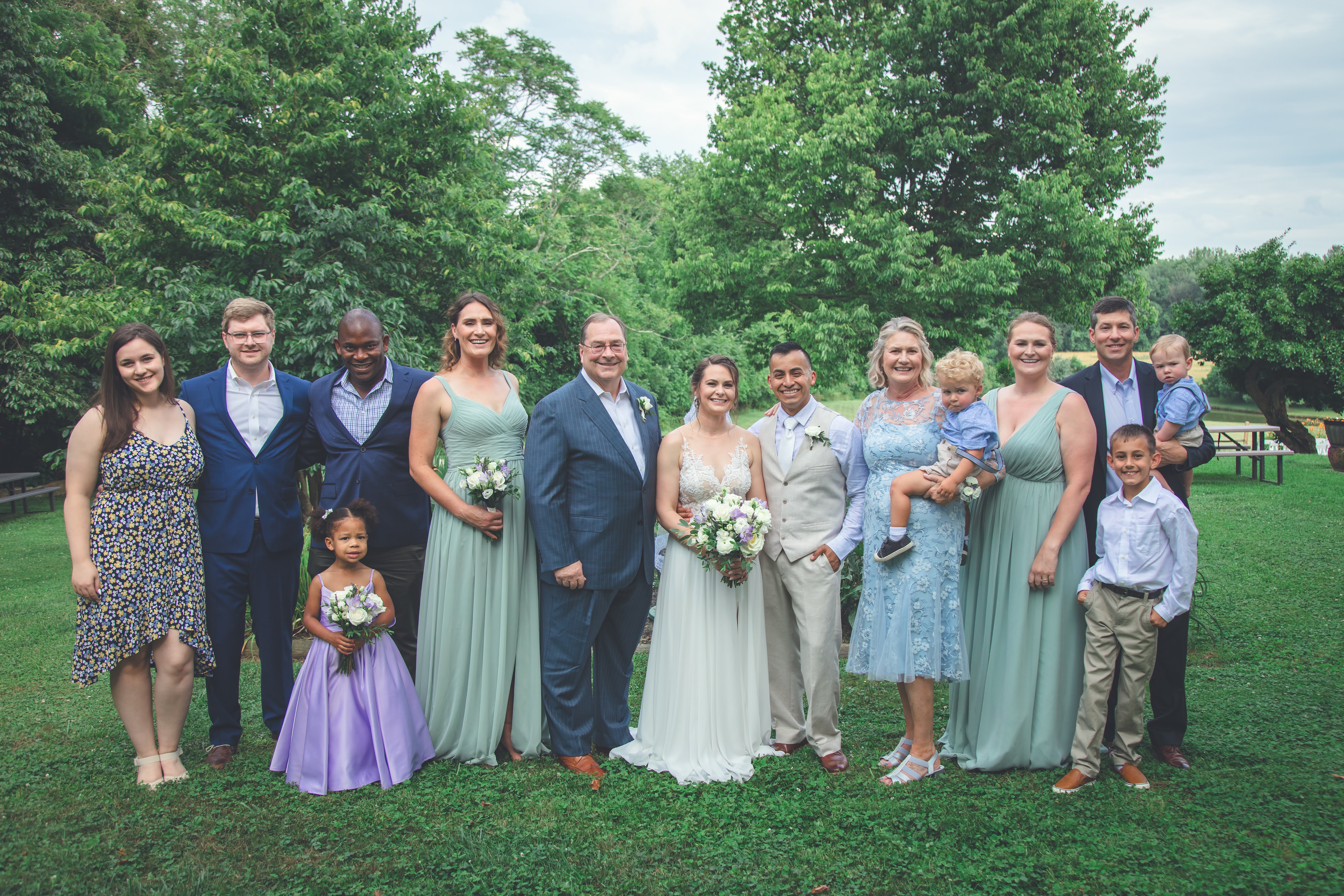 Erath Family at a wedding