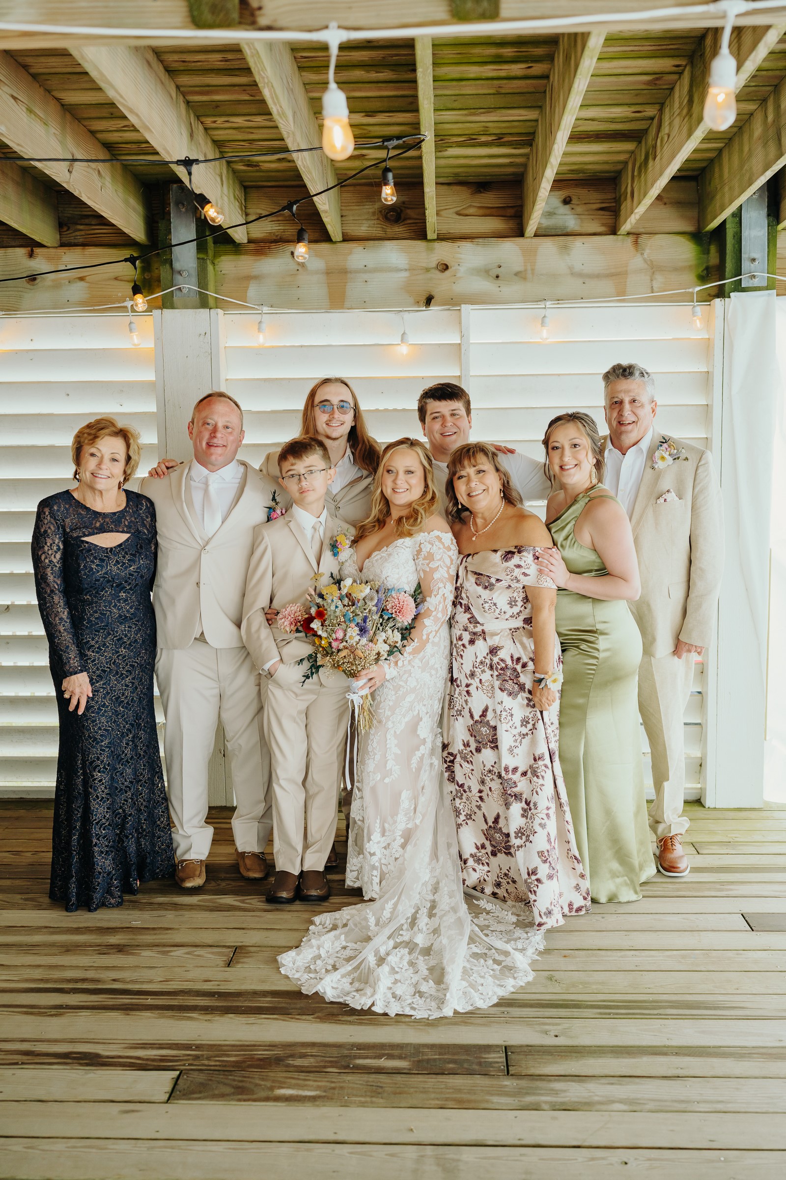 Williams-Harrington Wedding Family Photo